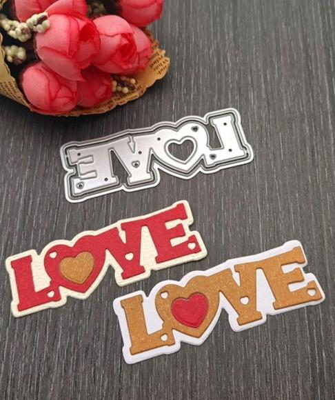 7 cm Faca de Corte Love