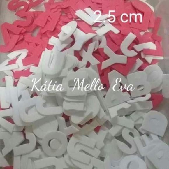 Alfabeto Eva 2,5 cm