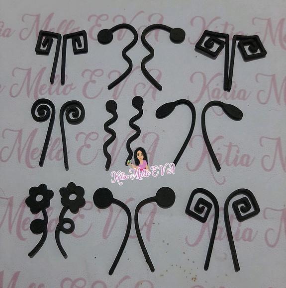 Antenas em eva 4 cm