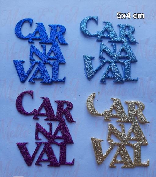 Apliques Carnaval em Eva