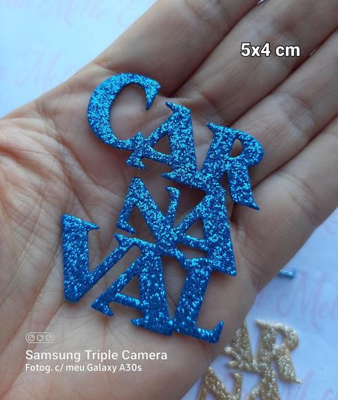 Apliques Carnaval em Eva