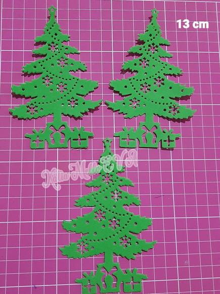 árvore de natal em Eva