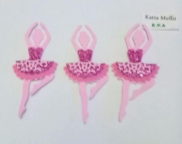 bailarina em eva 10 cm