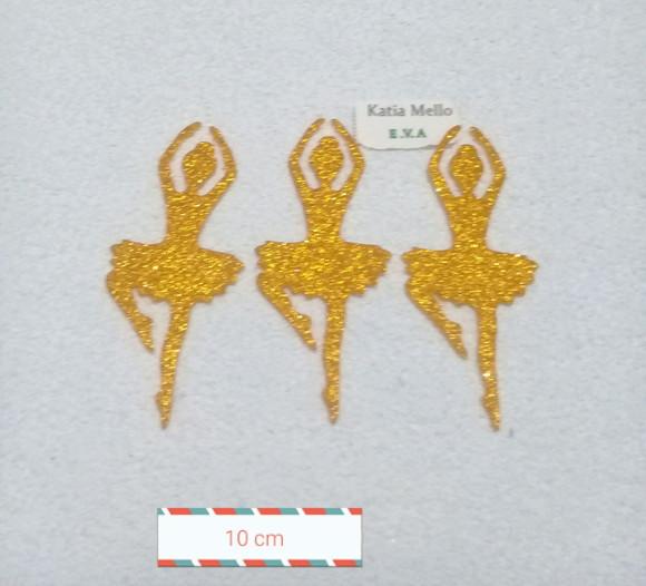 bailarina em eva 10 cm