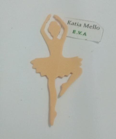 bailarina em eva 10 cm