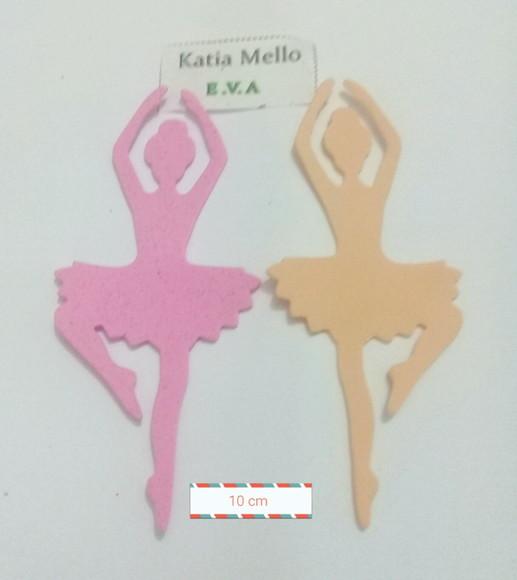 bailarina em eva 10 cm