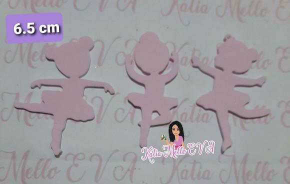 bailarinas em eva 6.5 cm kit
