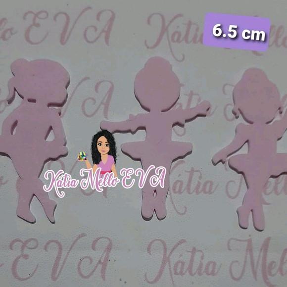 bailarinas em eva 6.5 cm kit