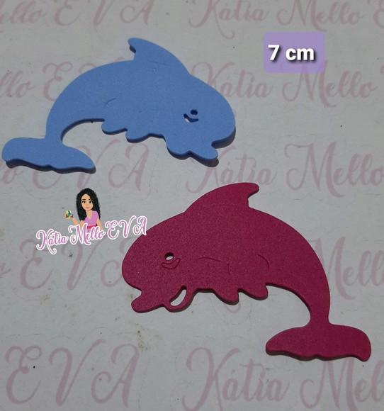baleia em eva 7 CM