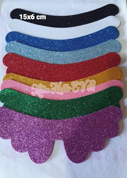 Bandana Pet em Eva com Gliter