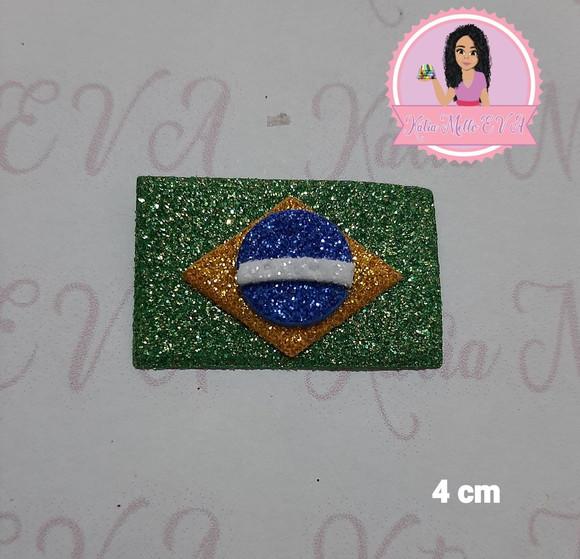 Bandeira do Brasil 4 cm