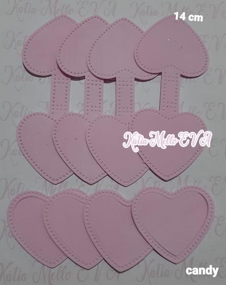 Base Chaveiro em Eva 14 cm Cores Candy Color