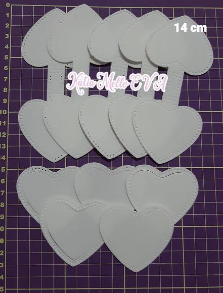 Base Chaveiro em Eva 14 cm Cores Candy Color