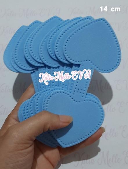 Base Chaveiro em Eva 14 cm Cores Candy Color