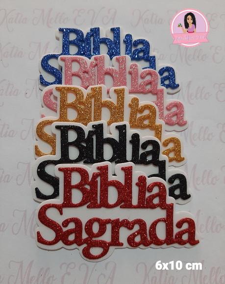 Bíblia Sagrada em Eva 6 cm