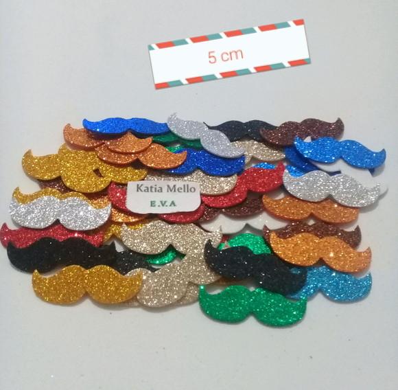 Bigode em eva