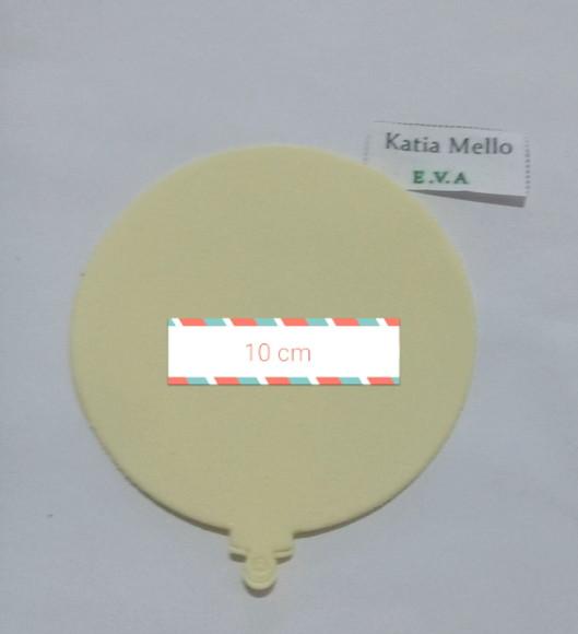 Bolas de natal em eva 10 cm