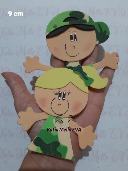 Boneca Dia do Soldado 9 cm