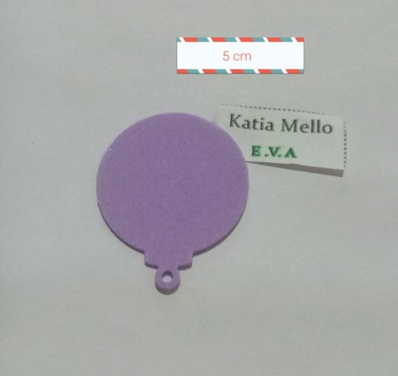 Bolas de natal em eva 5 cm