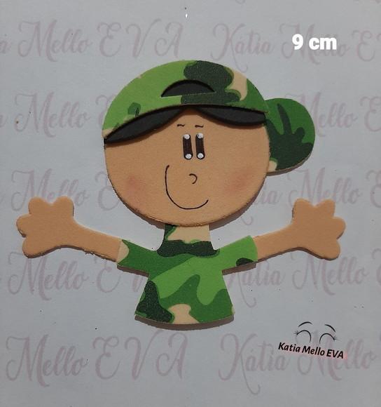 Boneca Dia do Soldado 9 cm