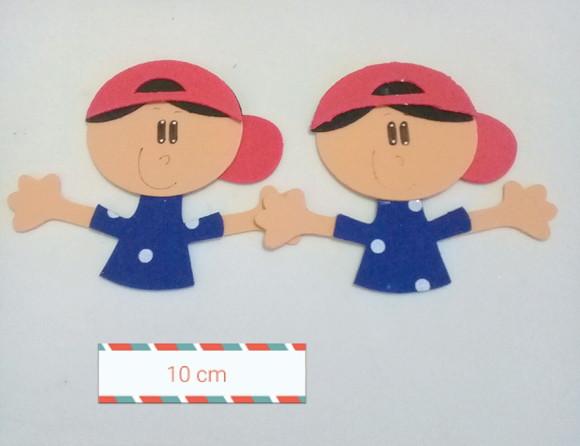 Boneco em eva