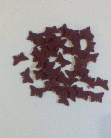 Borboletas em eva