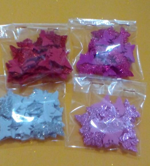 Borboletas em Eva 2,5 cm