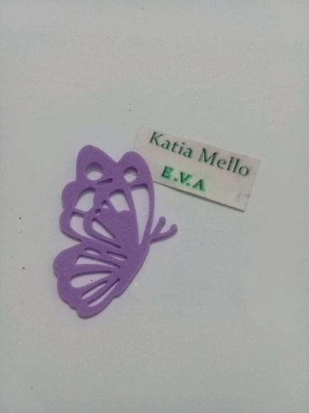 Borboletas em eva 4 cm