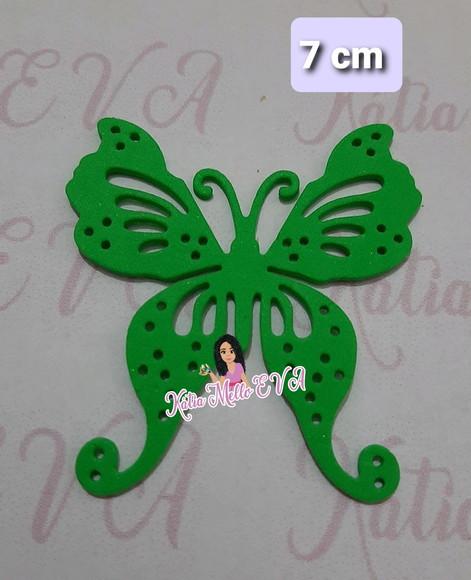Borboletas em eva 7 cm
