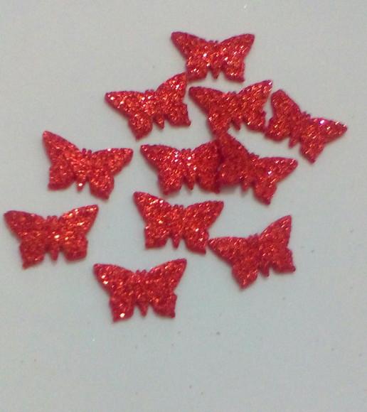 Borboletas em Eva Kit 2.5 cm