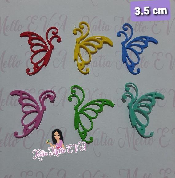 Borboletas Eva 3.5 Cm