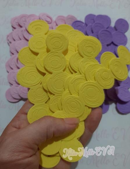 cachinhos em eva 11 cm