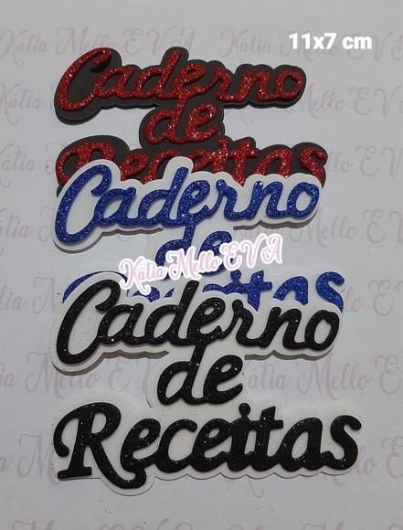 Caderno de Receitas 11 cm