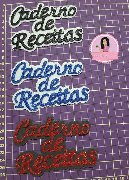 Caderno de Receitas 11 cm
