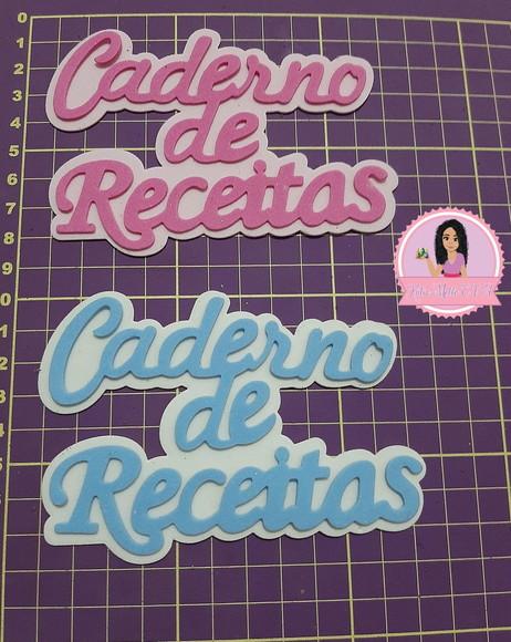 Caderno de Receitas 11 cm