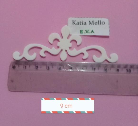 cantoneiras em eva realeza 9 cm