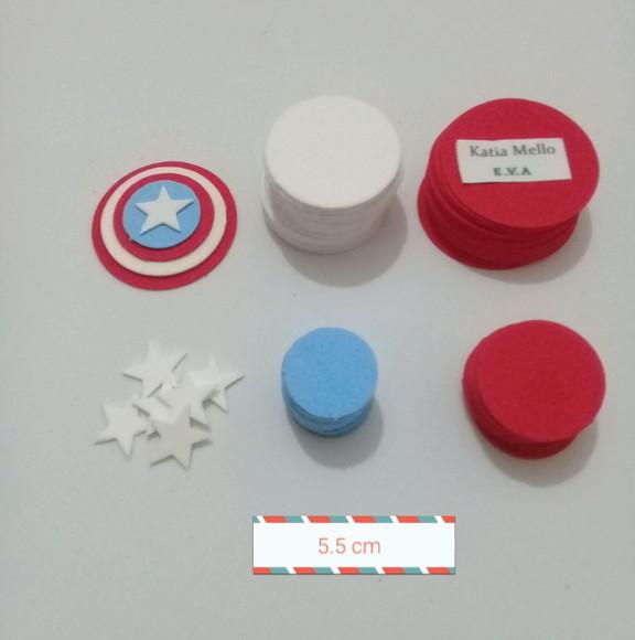 Capitão América 5.5 cm pegue e monte