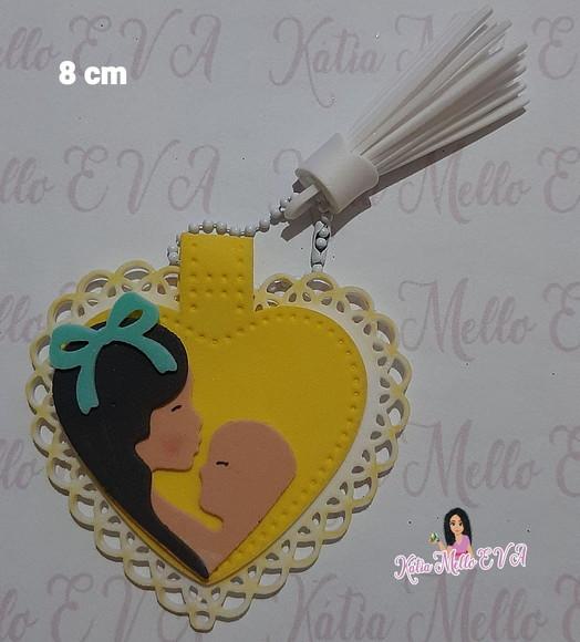 Chaveiro em Eva Dia das Mães 8 cm