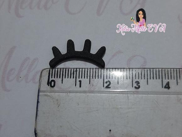 Cilios em eva 2 cm kit