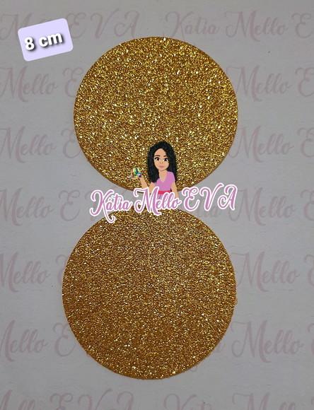 Circulo em eva 8 cm