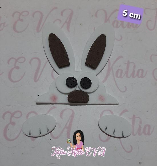 Coelhos em eva 5 cm