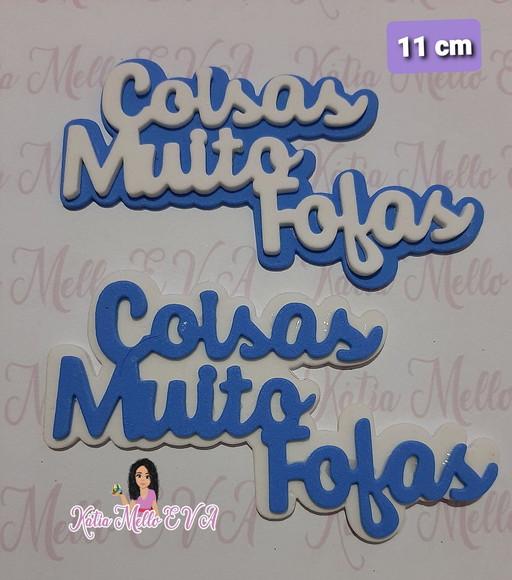 Coisas Muito Fofas Em Eva11 Cm