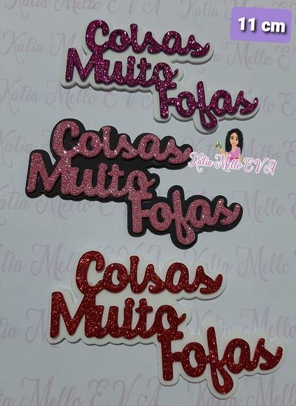 Coisas Muito Fofas Em Eva11 Cm