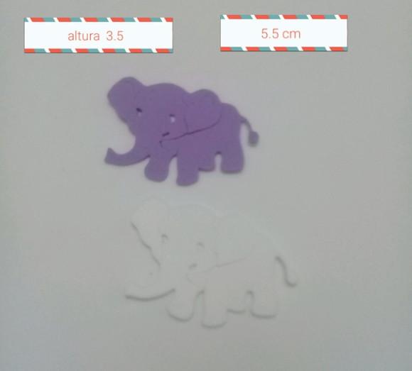 elefante em eva 5.5 cm