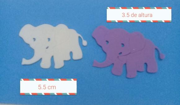 elefante em eva 5.5 cm