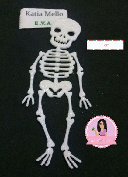 Esqueleto em eva 11 cm