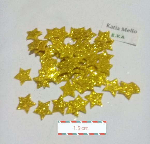 Estrelas em Eva 1,5 cm