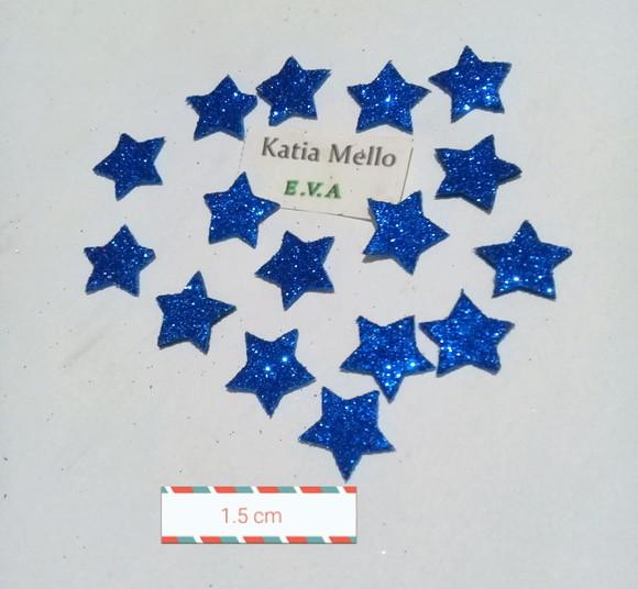 Estrelas em Eva 1,5 cm