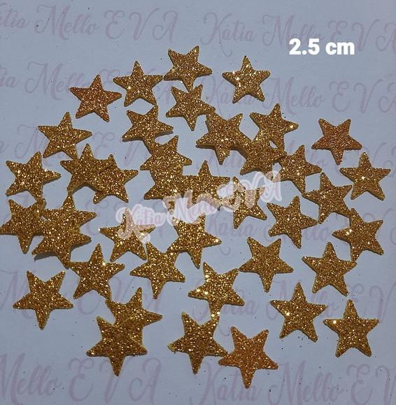 Estrelas em Eva 2.5 cm