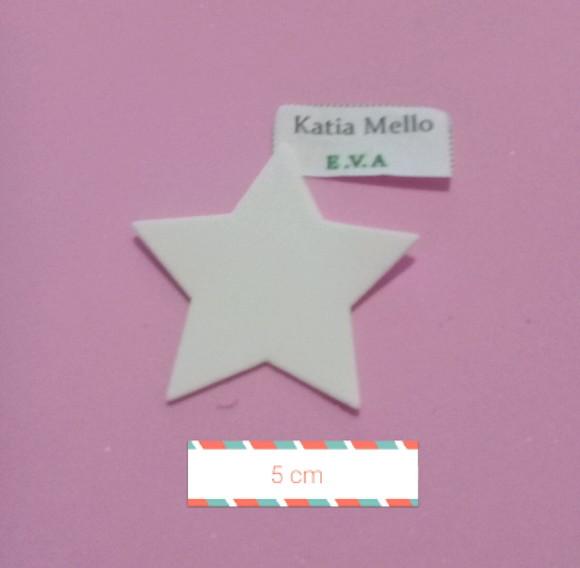 Estrelas em Eva 5 cm
